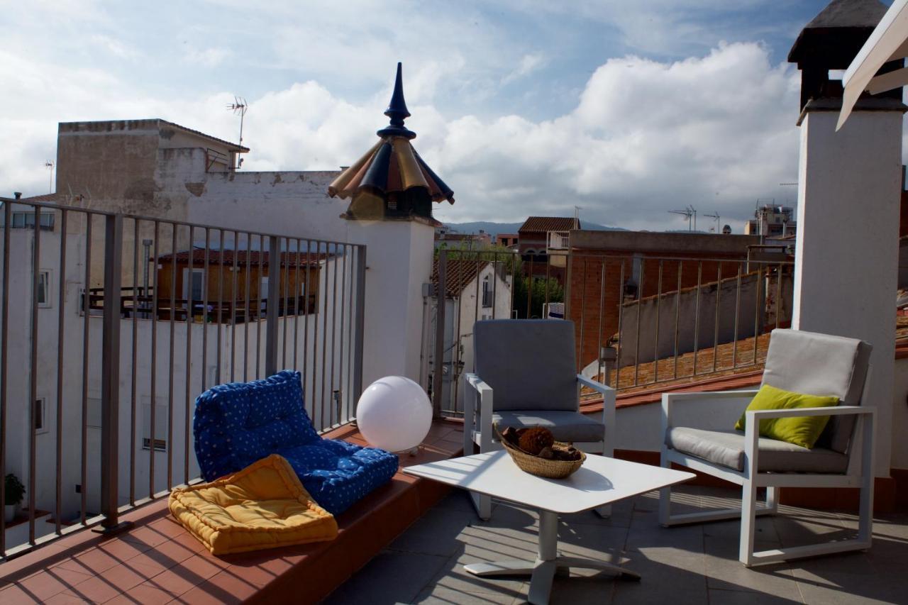 Apartament Can Mateu-Gran Terraza Vilassar De Mar Exteriör bild