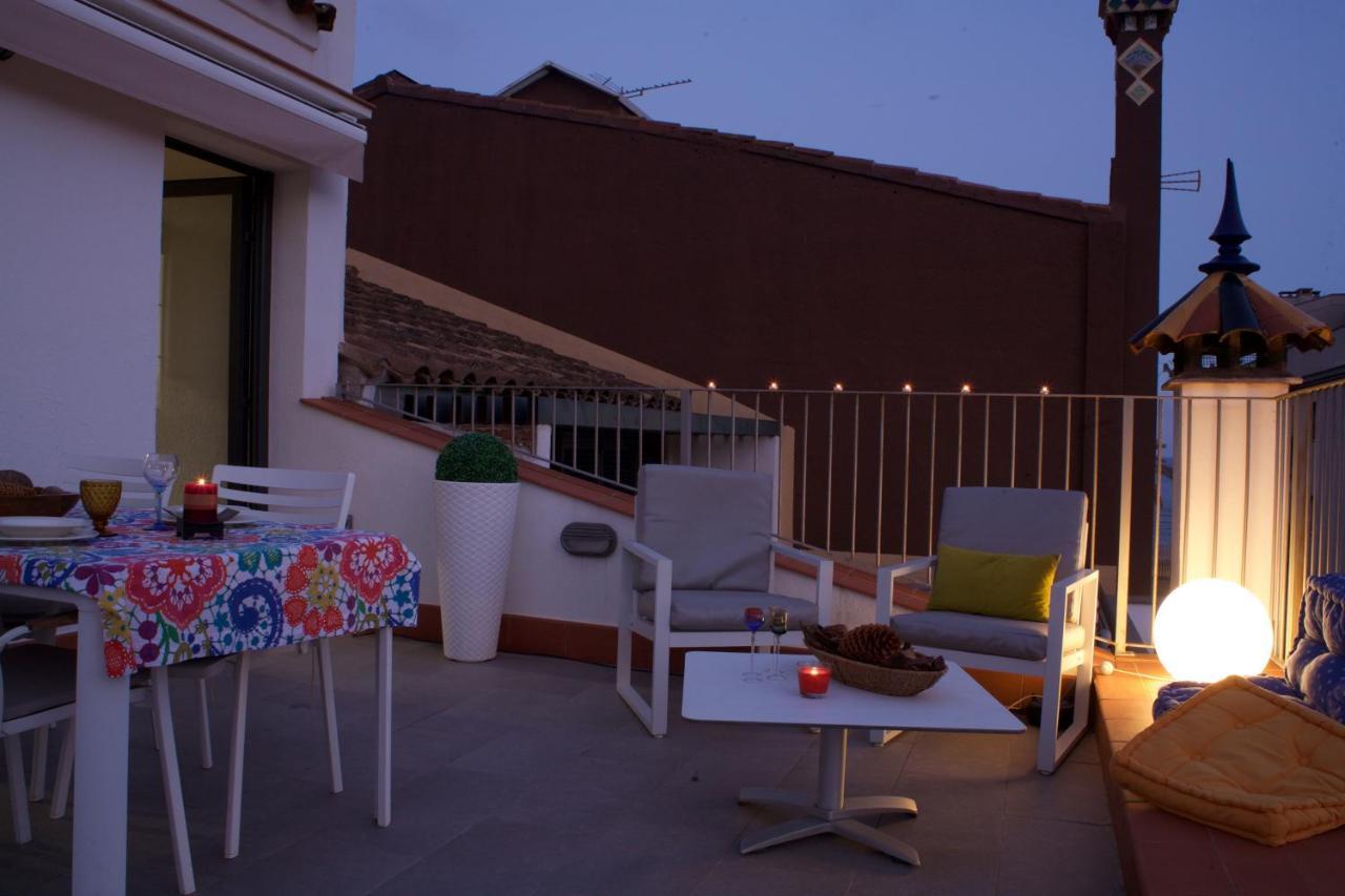Apartament Can Mateu-Gran Terraza Vilassar De Mar Exteriör bild